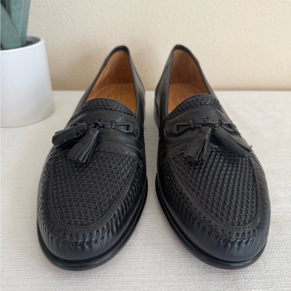 SANDRO Comfort Dress Delta Classic Black Leather Dressy Loafers - Picture 6 of 15